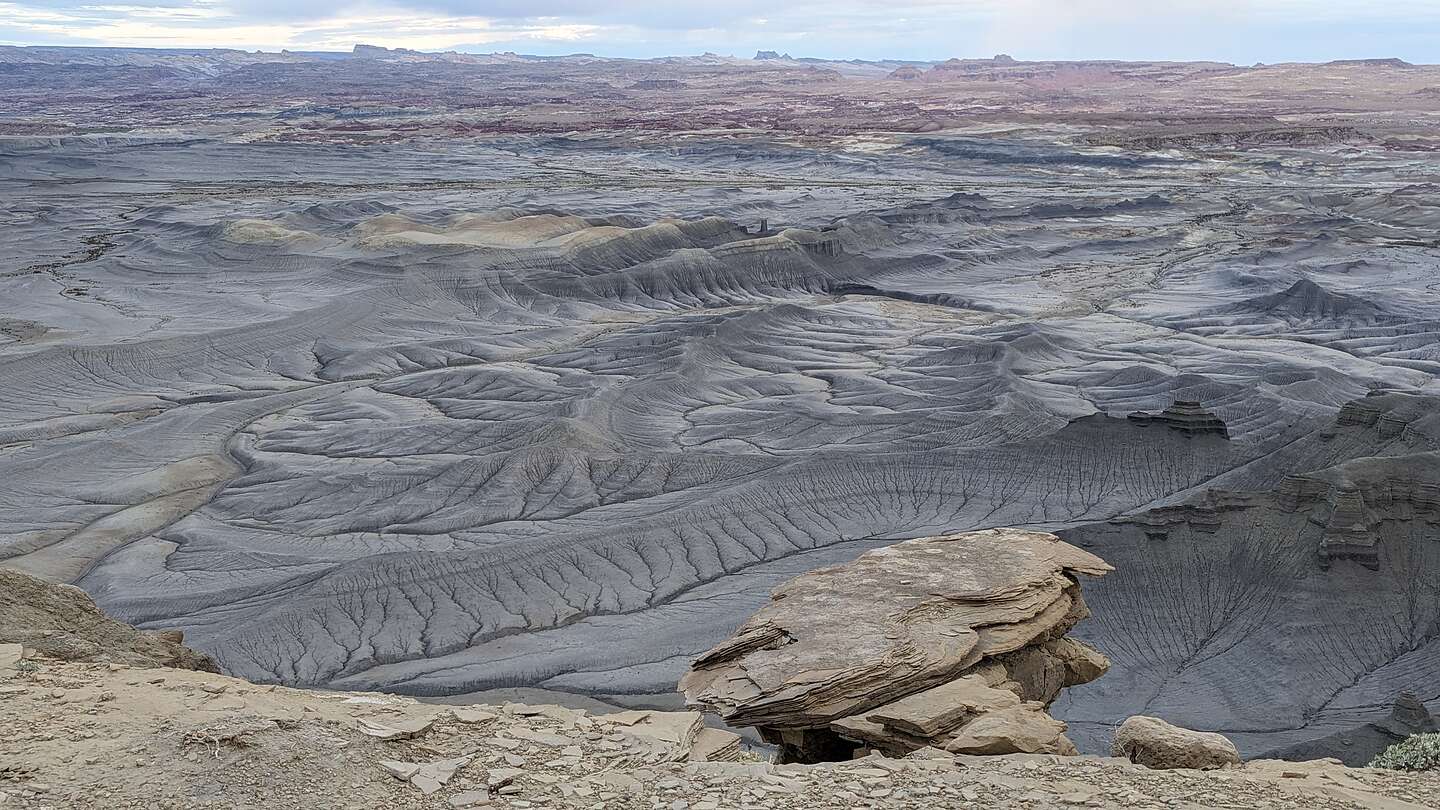 Moonscape in the morning